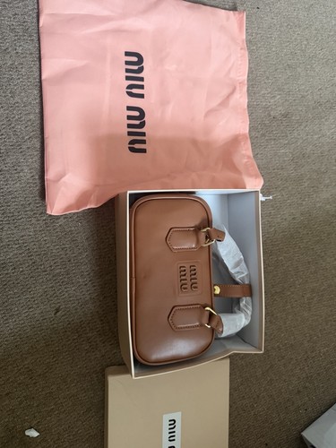 Miu brown - miu, leather