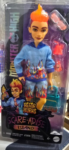 Monster high health burns - health,