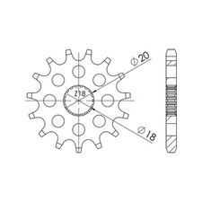 Sgr sprocket p428 d14 - sgr,