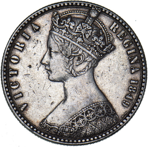 1849 godless florin victoria - godless,