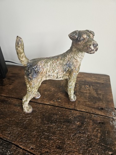 Antique hubley cast iron dog - hubley,