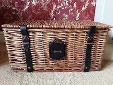 Harrods Wicker Hammer Basket