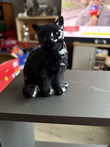 Vintage sylvac lucky black cat - sylvac,