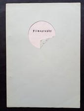 HAMMER HORROR  :  FILMOGRAPHY
