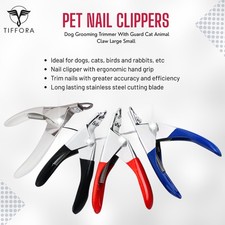 Pet Nail Clippers Dog Cat Sheep Rabbit Animal Claw Trimmer  Small Large UK