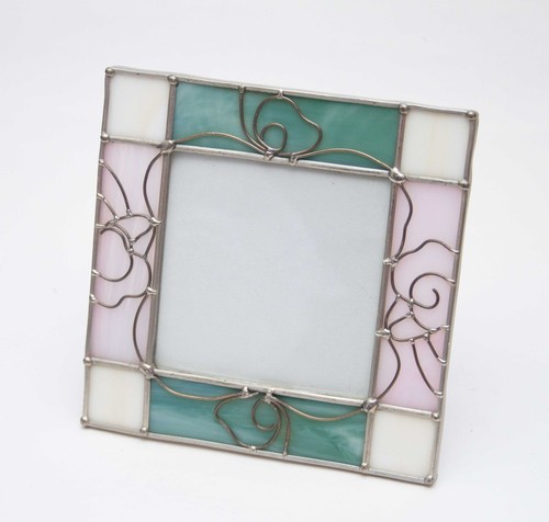 Vintage deco style stained - style,