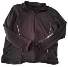 Stylish Women's BLACK GALVIN GREEN INSULA TECHNOLOGY GOLF FLEECE JACKET SIZE XL.