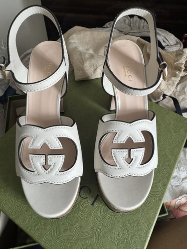 Gucci interlocked heeled - interlocked,