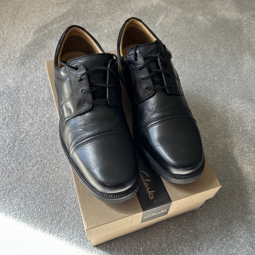 Clarks men black leather - clarks,