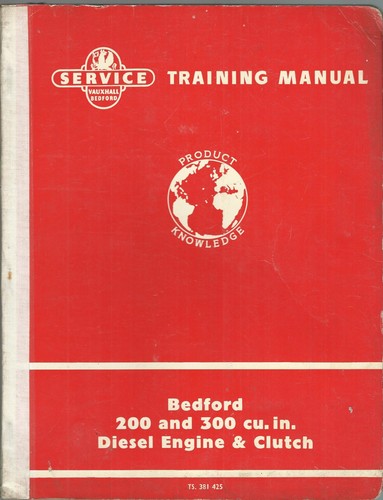 Bedford 200 300 diesel engine - bedford,