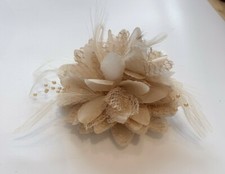 Flower Feather Bead Corsage Hair Clips Fascinator Hairband and Pin
