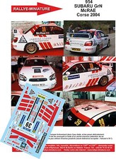 DECALS 1/24 REF 0954 SUBARU