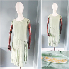 Antique Flapper Dress Beaded
