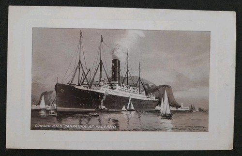 Rare cunard rms - cunard, carpathia