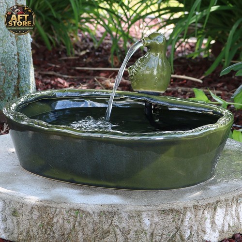 Avidan dove green glazed - dove,
