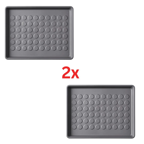 Ikea baggmuck shoe tray - 2x, mat