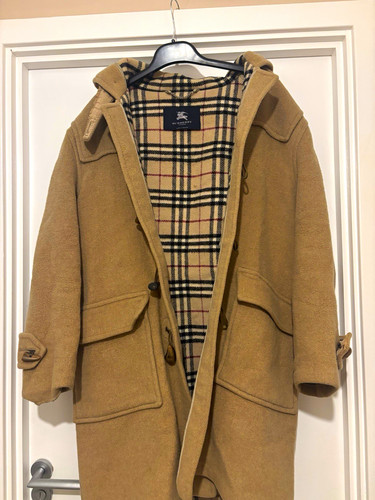 Vintage burberry toggle duffle - burberry,