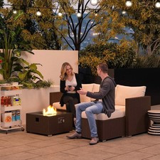 5 Piece Rattan Garden