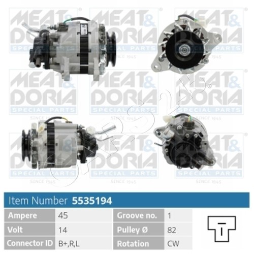 Alternator for mitsubishi colt - mitsubishi,