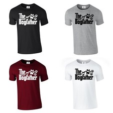 The Dog Father Dad Fathers Day Tshirt Gift Pet Lover ( DOGFATHER , T-SHIRT )