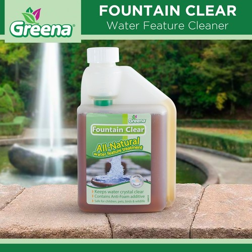 Fountain clear water feature - clear-,