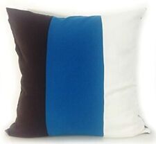 Large 3 Tone Cushions + Covers or Covers Only Red Black Grey White Brown Mustard