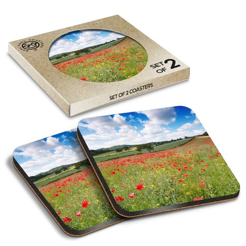 Boxed square coasters - x,