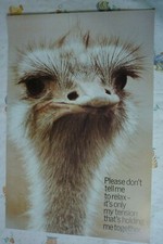 1981 VINTAGE NOS ARGUS POSTER
