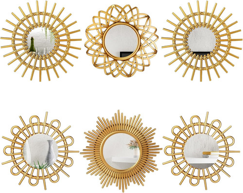 Pcs sunburst mirror for - sunburst, wall