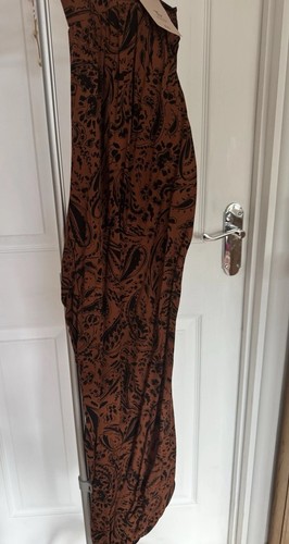 Brown black trousers - /black,