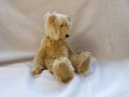 Mohair fully jointed teddy - mohair,