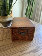 Vintage Globe Wernicke Solid