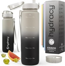 Hydracy Water Bottle with Time