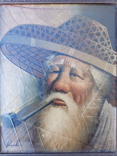 Thai burmese original framed - /,