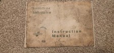 Lambretta Instruction Manual -