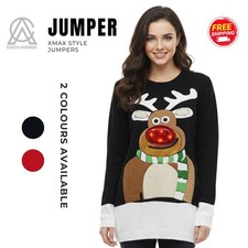 Unisex Xmas Light Up Jumper