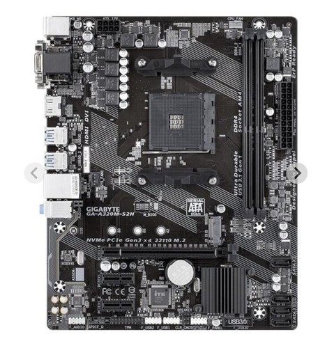 Gigabyte a320m s2h ryzen - gigabyte, 3