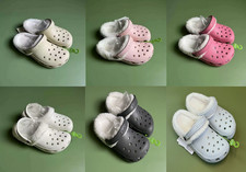 unisex Warm Crocs Clogs Womens