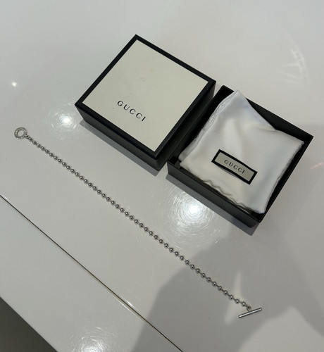 Gucci silver metal - gucci,
