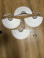 Plaster Wall lights with bayonet fitting * 4. Paintable