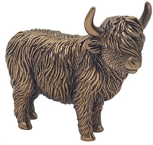 Highland cow standing figurine - highland,