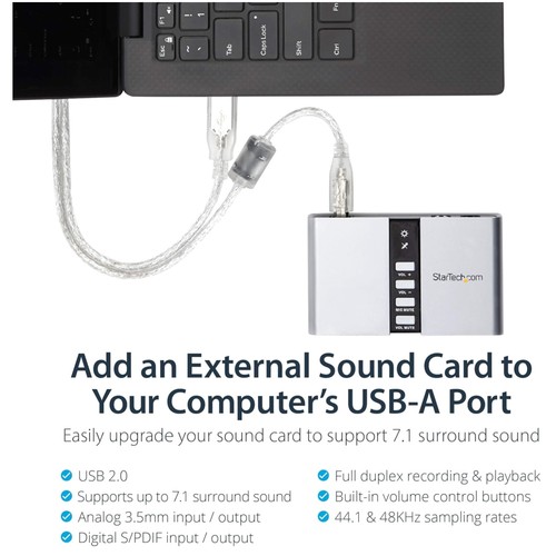 Usb sound card adapter 7 - usb,