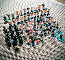 corinthian football figures inc bigheads, microstars and bronze busts- job lot