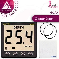 NASA Marine Clipper Depth Repeater Display with 5m Cable│10mA + 25mA│For Boats