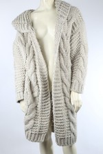 COCOMORE Light Gray Cable Knit