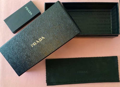 Large black prada sunglasses - black,
