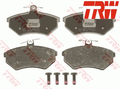 Front brake pad set disc - set,