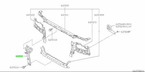 Bonnet lock support panel for - support,