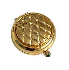 Vintage Solid Perfume Compact