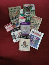 Old Magazines Leaflets Needlework Sewing Tapestry Vintage X 11